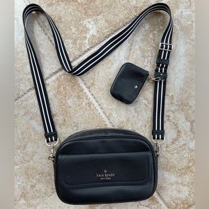 Rosie Pebbled Leather Flap Camera Bag - Excellent Condition!